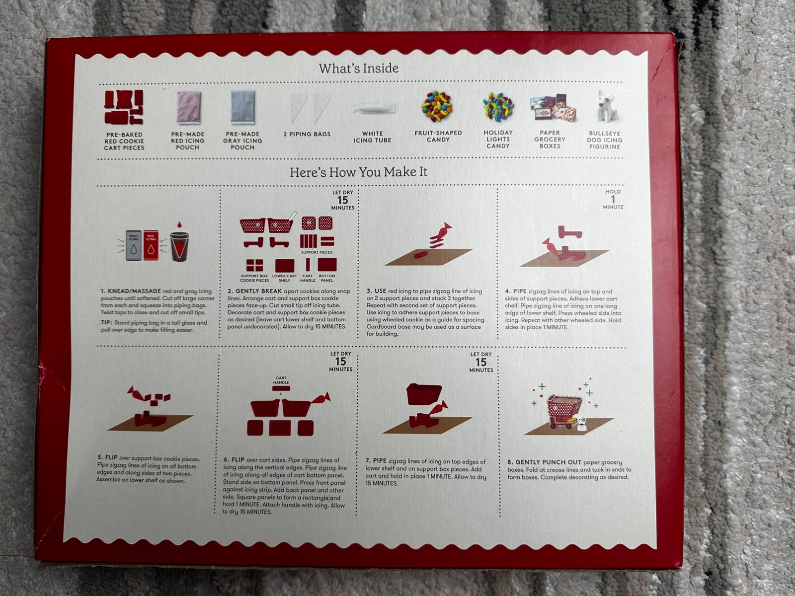 (4x) Favorite Day Mini Target Cart Sugar Cookie Kit - 22.3oz gallery