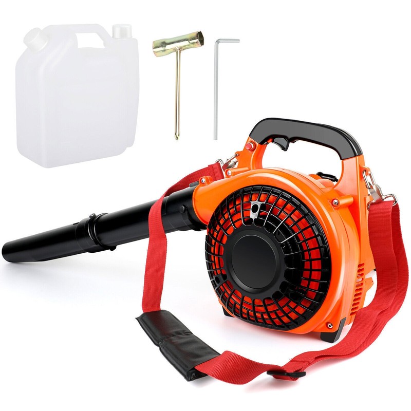 Backpack Leaf Blower Gas Powered Snow Blower 665CFM 270MPH 43CC 2-Stroke 3HP NEW gallery