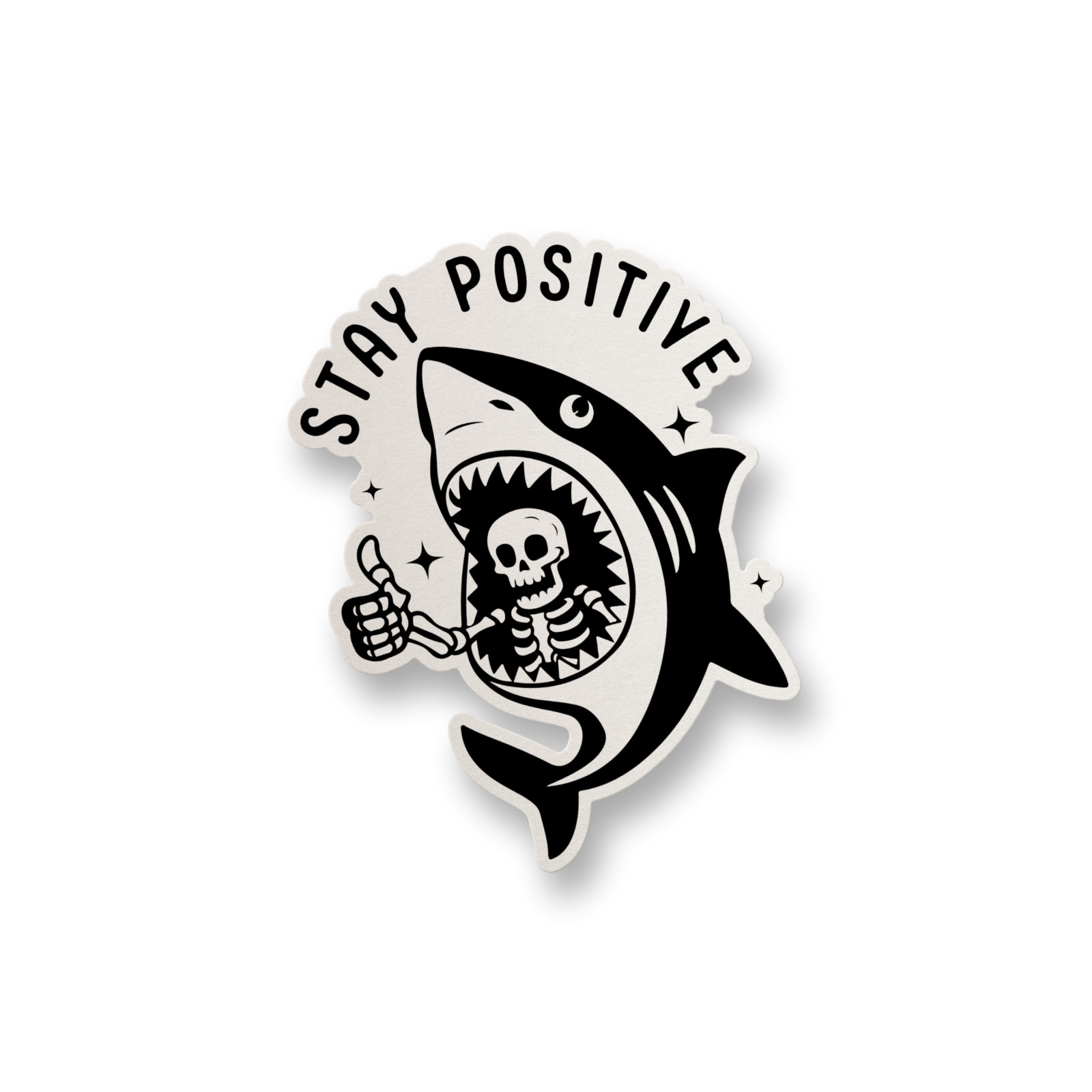 Stay Positive Vinyl Sticker Funny Meme Sticker Decal Water Bottle Sticker Decal gallery