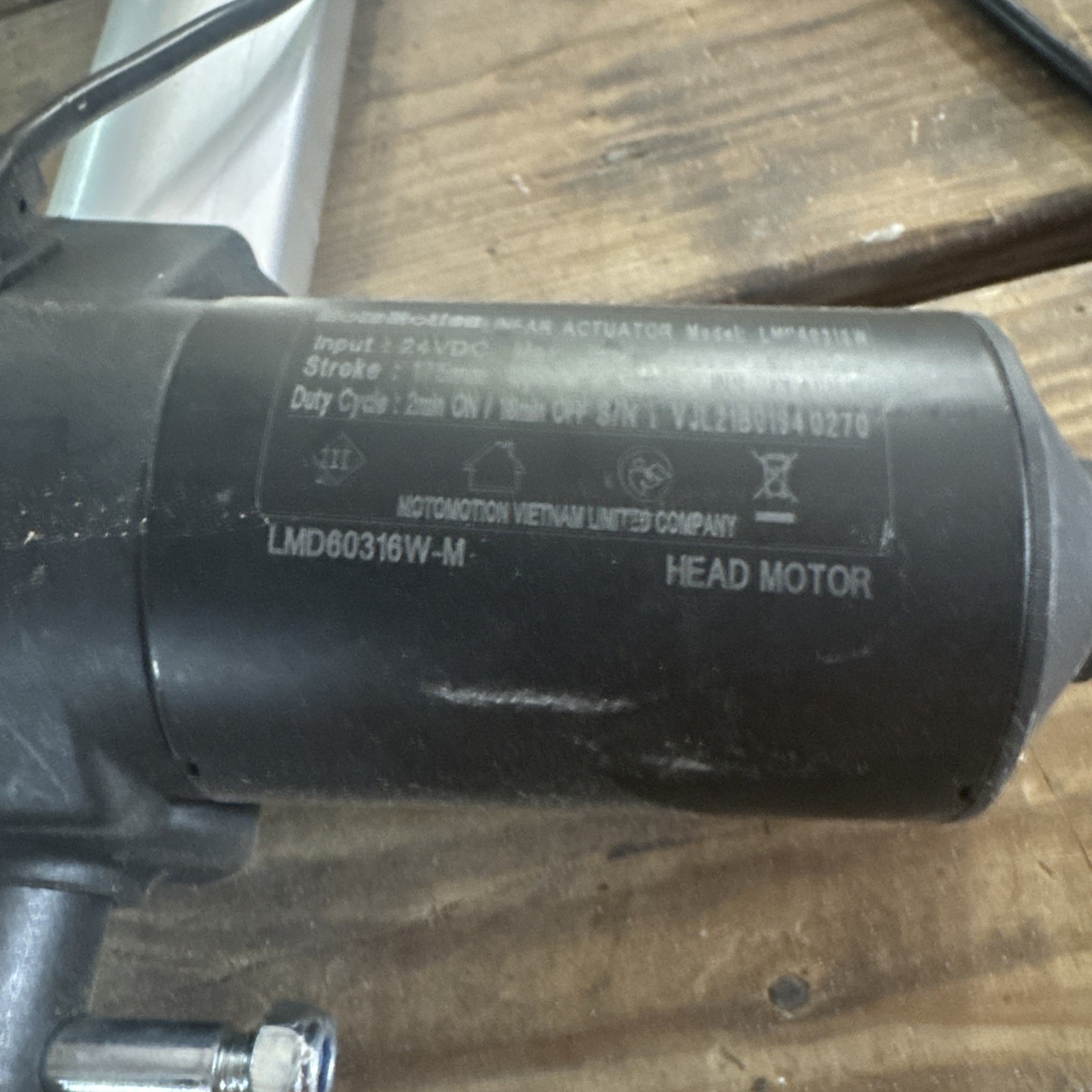 Moto Motion Power Head Motor Replacement Adjustable Base Motor - LMD60316W-M gallery