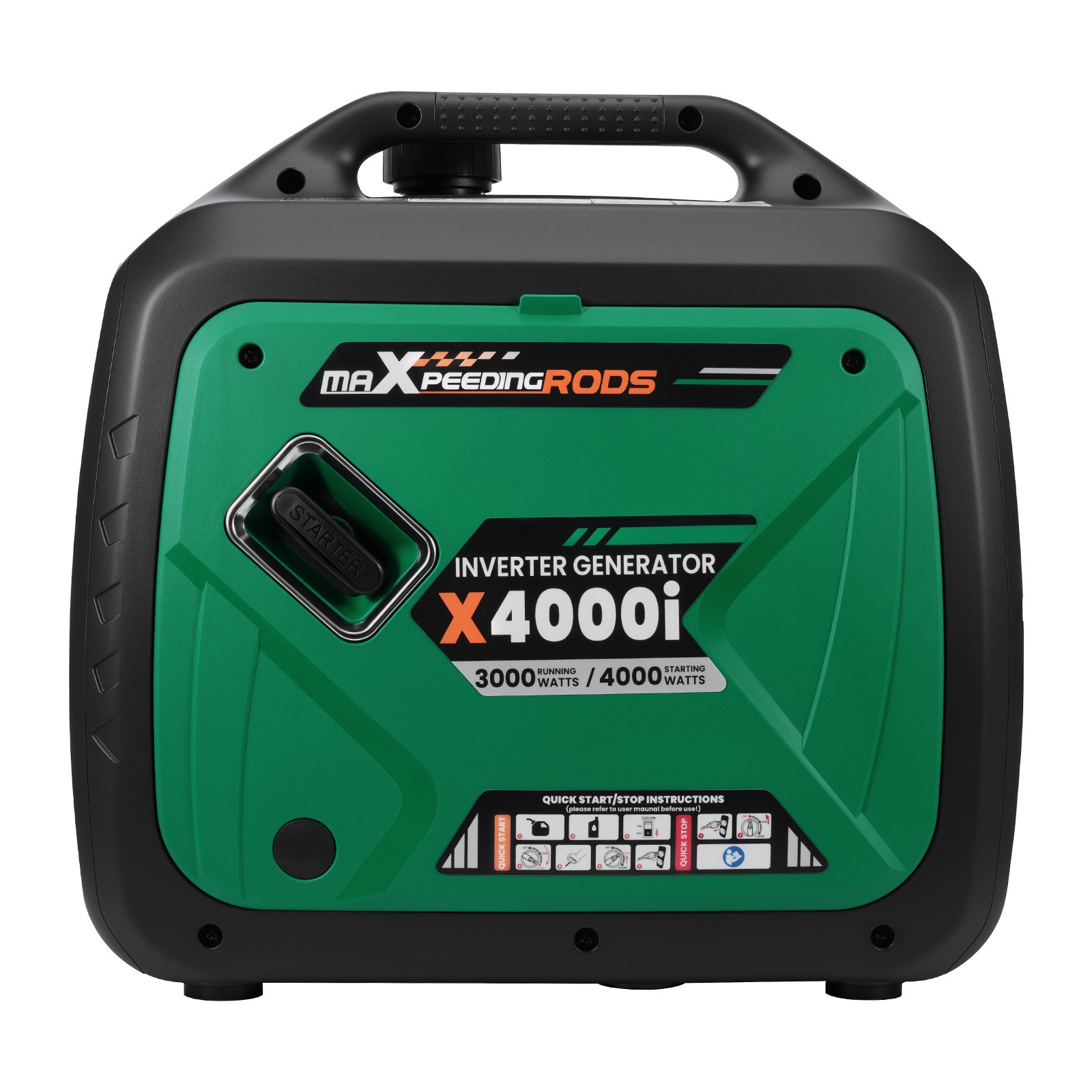 4000W Inverter Generator Quiet 60dB Gas Powered for Camping Emergencies gallery