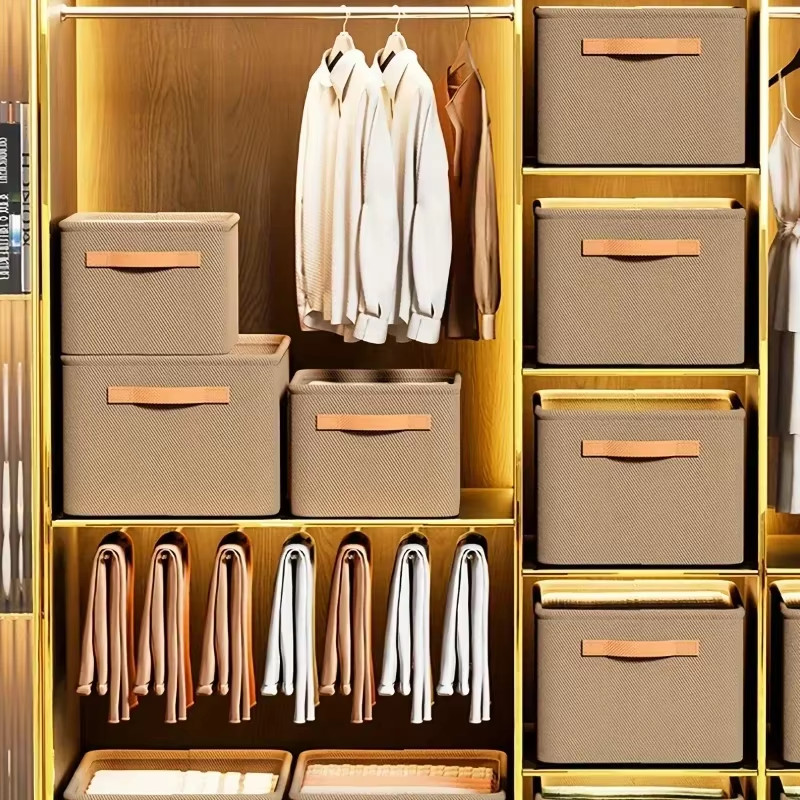 Wardrobe Organizer Box for Storage in the Closet Underwear Drawers Storage Bedro gallery