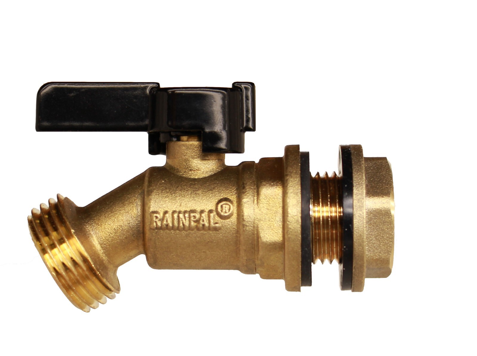 RBS005-R Bucket/Container/Rain Barrel Brass Spigot/Ball Valve LF RAINPAL gallery