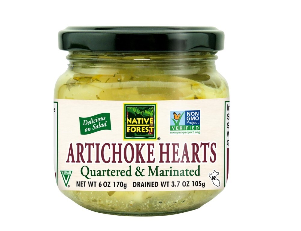 (Case of 6) Native Forest Marinated Hearts - Artichoke - 6 oz. Exp 08/27 gallery