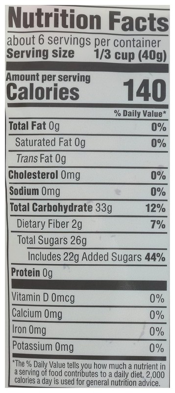 Organic Dried Sweetened Cranberries 8oz Pack of 3 Gluten-Free gallery