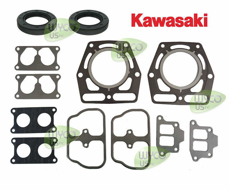 GASKET KIT (AS SHOWN) FOR KAWASAKI FD731V, 675cc, 26 HP ENGINES, 10D17 gallery
