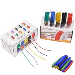 24 Gauge Wire Stranded Electrical Wire 24 AWG Electric Hook Up Wire Kit Flexi…
