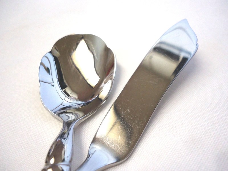 LENOX ESQUIRE GLOSSY STAINLESS FLATWARE CHINA 14-PIECES gallery