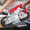 VEVOR Band Saw Portable Variable-Speed 5" Deep Cut 110V 10-Amp Motor Handheld gallery