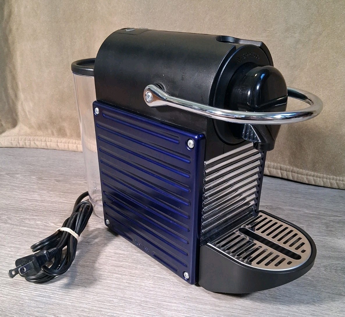 Nespresso Pixie Type C60 Espresso Coffee Capsule Pod Machine Maker - Indigo Blue gallery