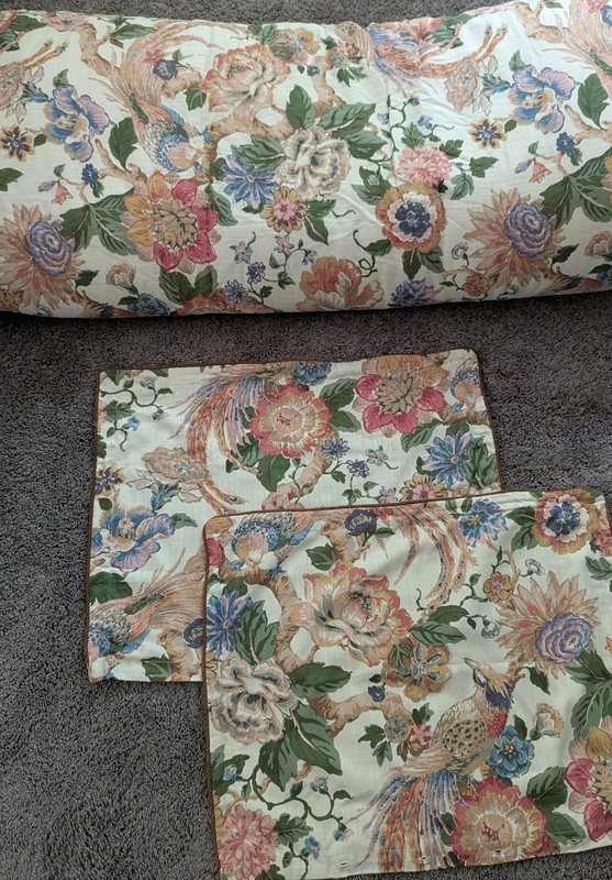 Rose Tree Audrey Queen Comforter Set With 2 Shams Bird Floral Soft Cotton 3pc gallery