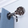 Curtain Rod Set 5/8 Inch Adjustable 28-48 Inch Oiled Bronze Window Hardware gallery
