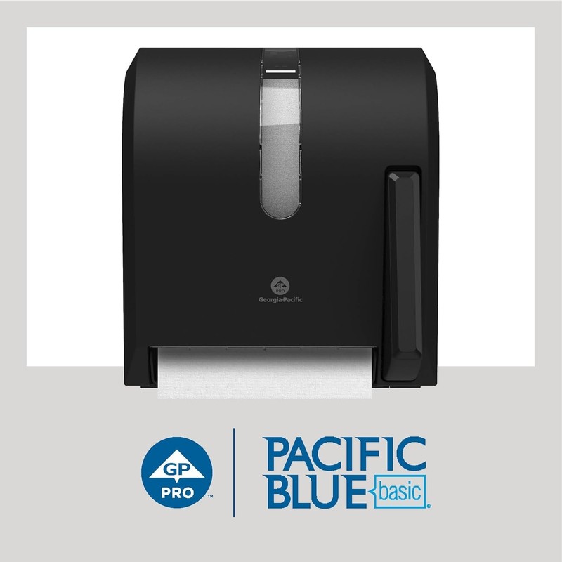 Pacific Blue Basic Recycled Paper Towel Rolls by GP PRO , White, 26601, 800 F... gallery