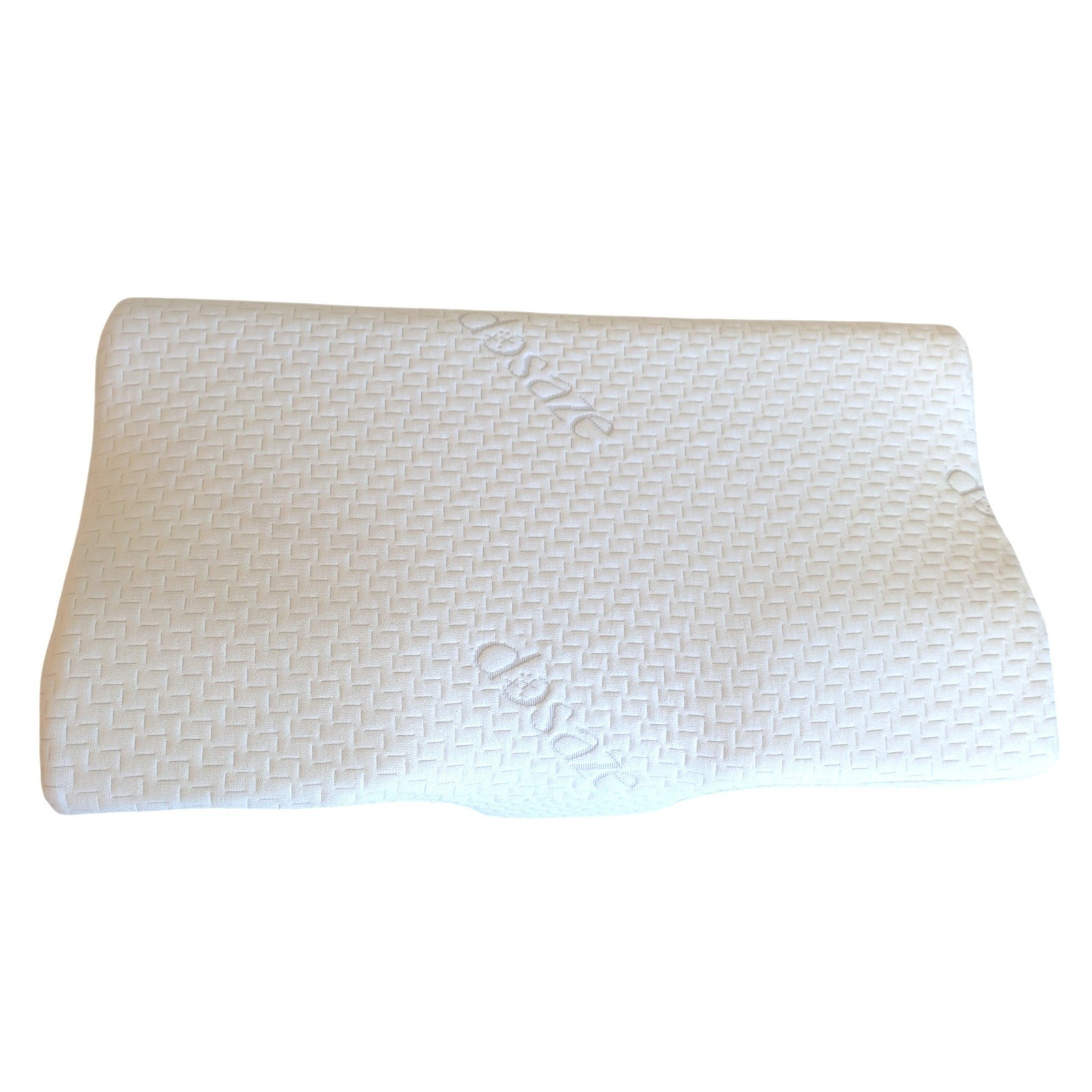Dosaze Contoured Orthopedic Pillow DCOP King White Memory Foam Neck Support gallery