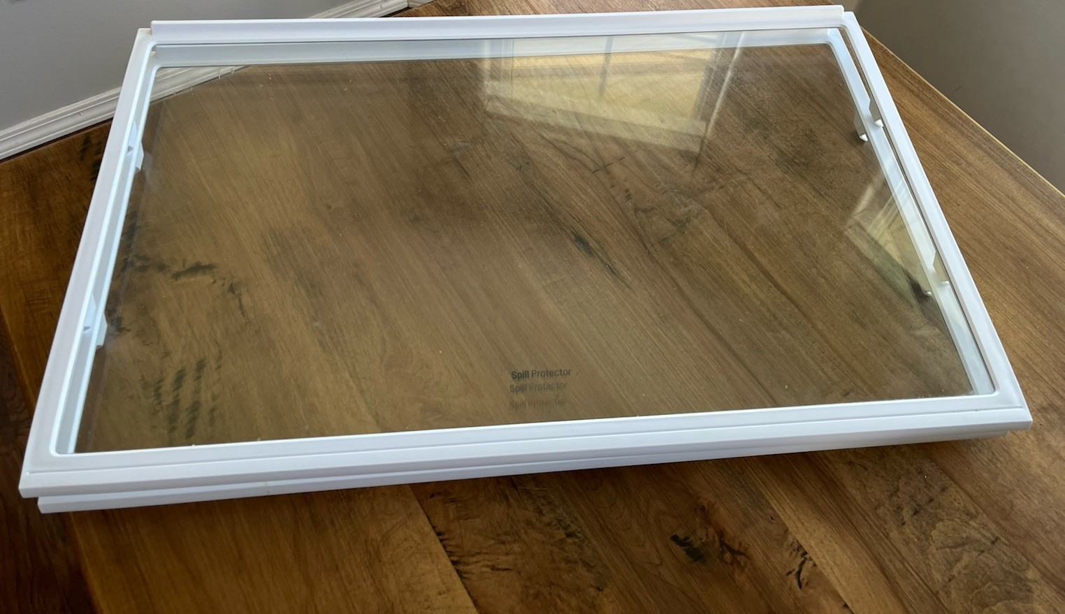 OEM LG Fridge Inner Shelf For LRFCS25D3S Fridge Set Of 2 29” L X 18” W X 2” H gallery