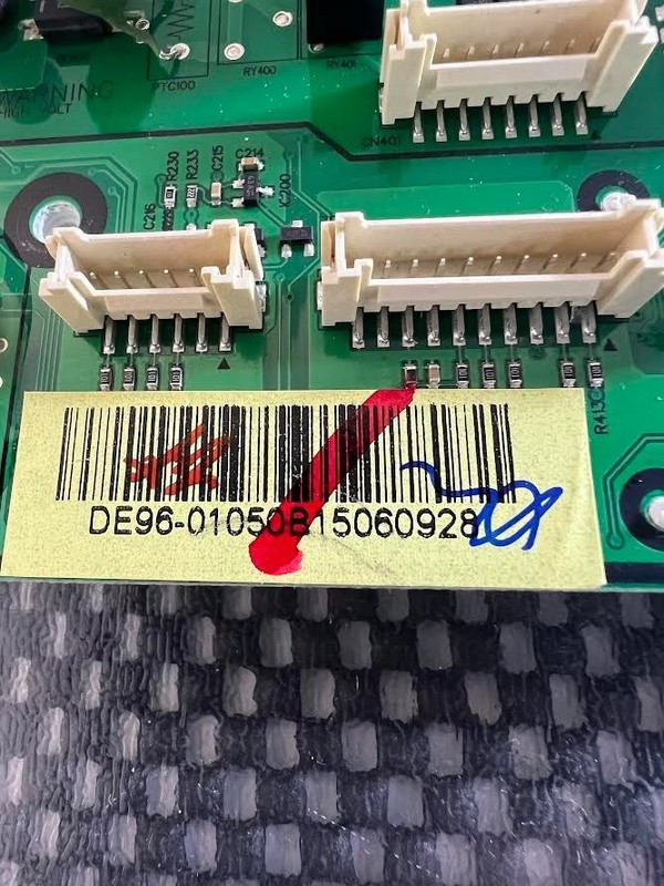 Samsung Range Control Board OEM, DE96-01050B gallery