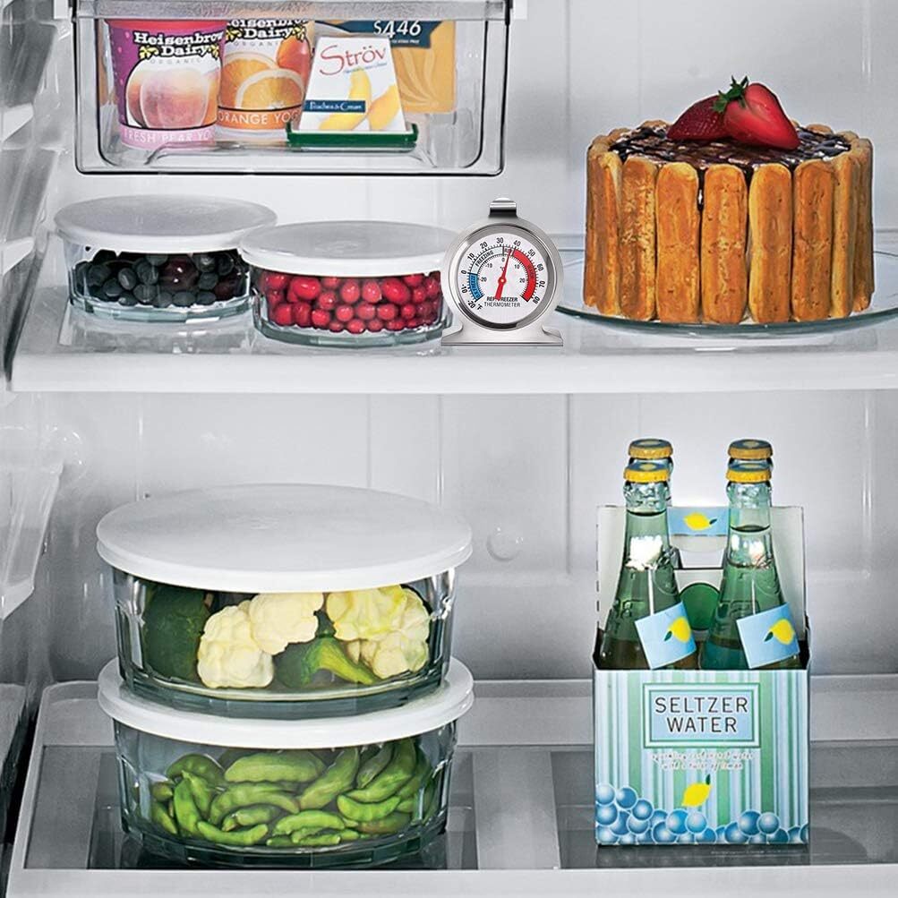 2Pc Refrigerator Thermometer Freezer Kitchen Fridge Temperature Gauge Sensor. gallery