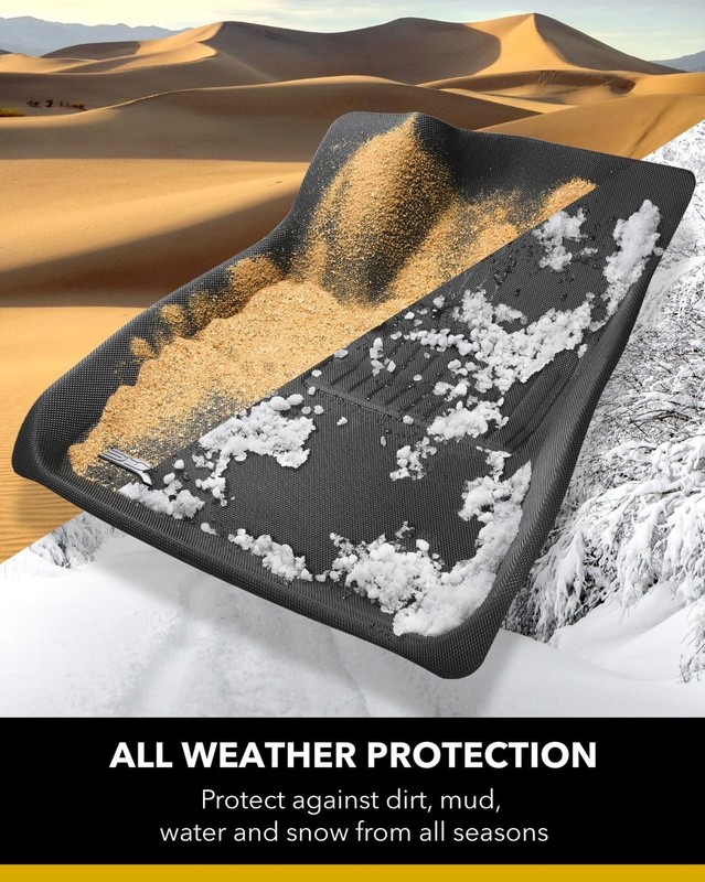 3D MAXpider Front Row Custom Fit All-Weather Floor Mat for Select Lexus GS/ G... gallery