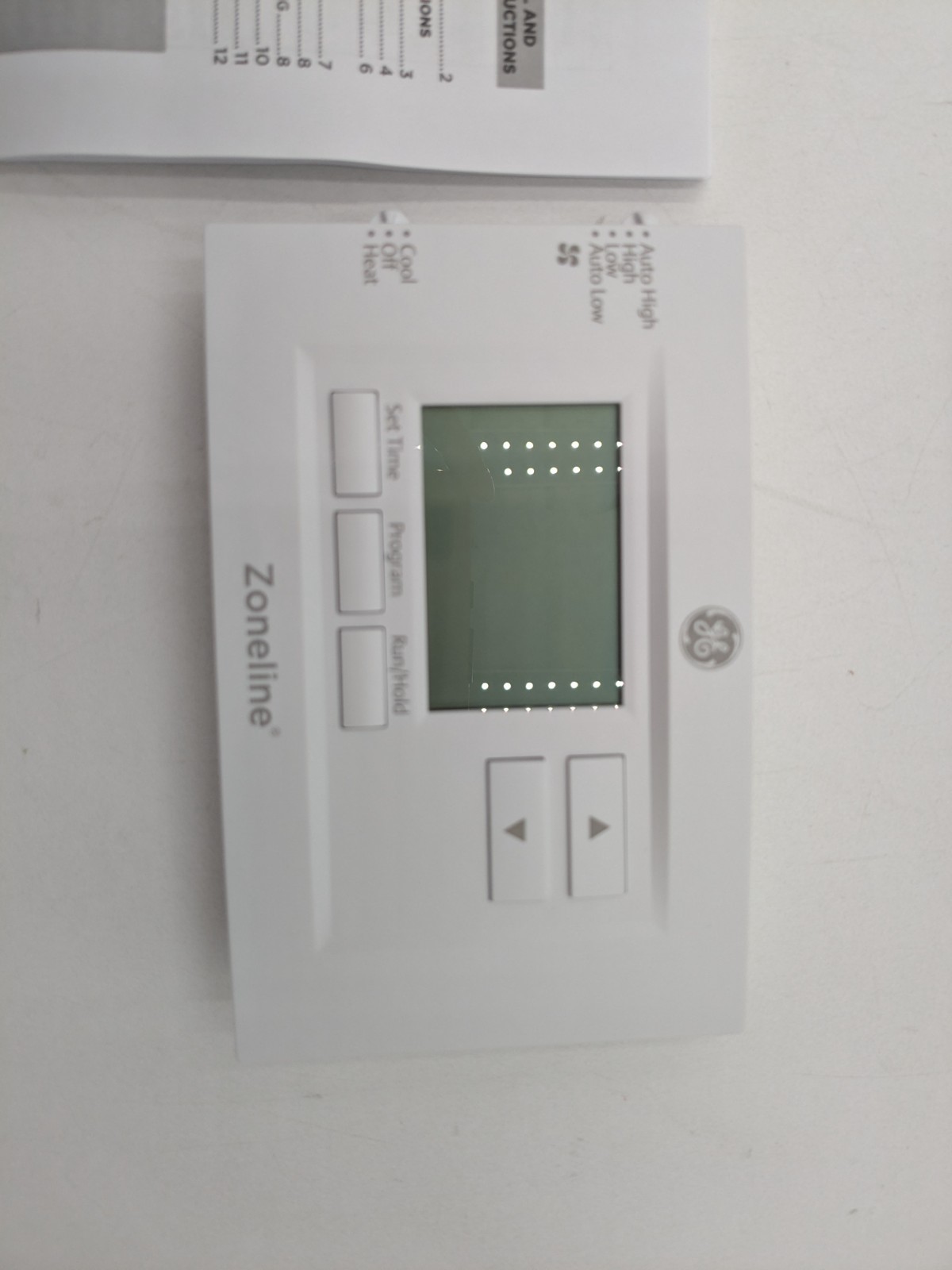 GE Programmable Thermostat for up to Conventional Systems RAK149P2A gallery