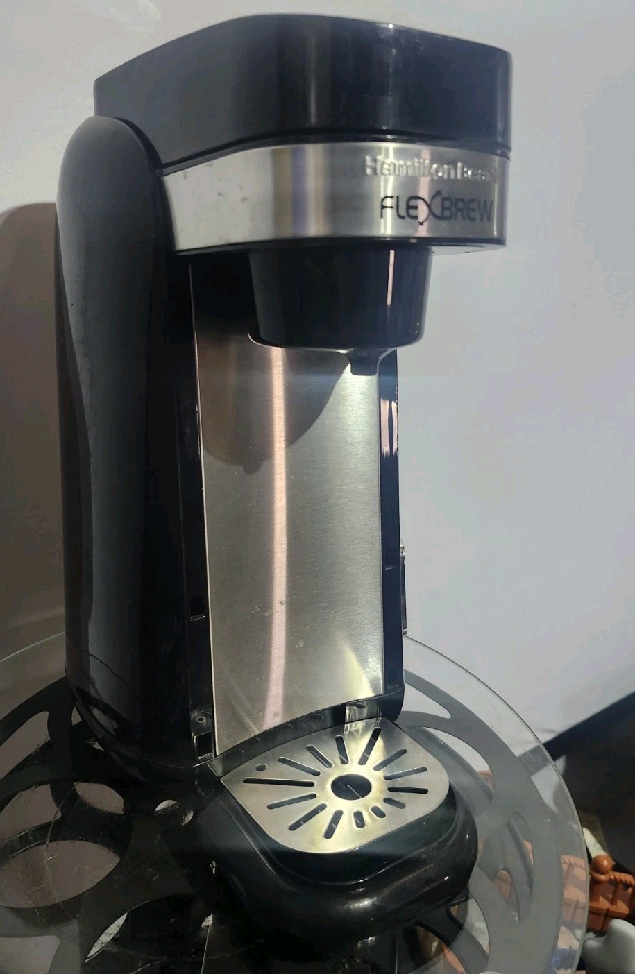 Hamilton Beach flex brew model 49997R with flexible Height, regular or bold brew gallery
