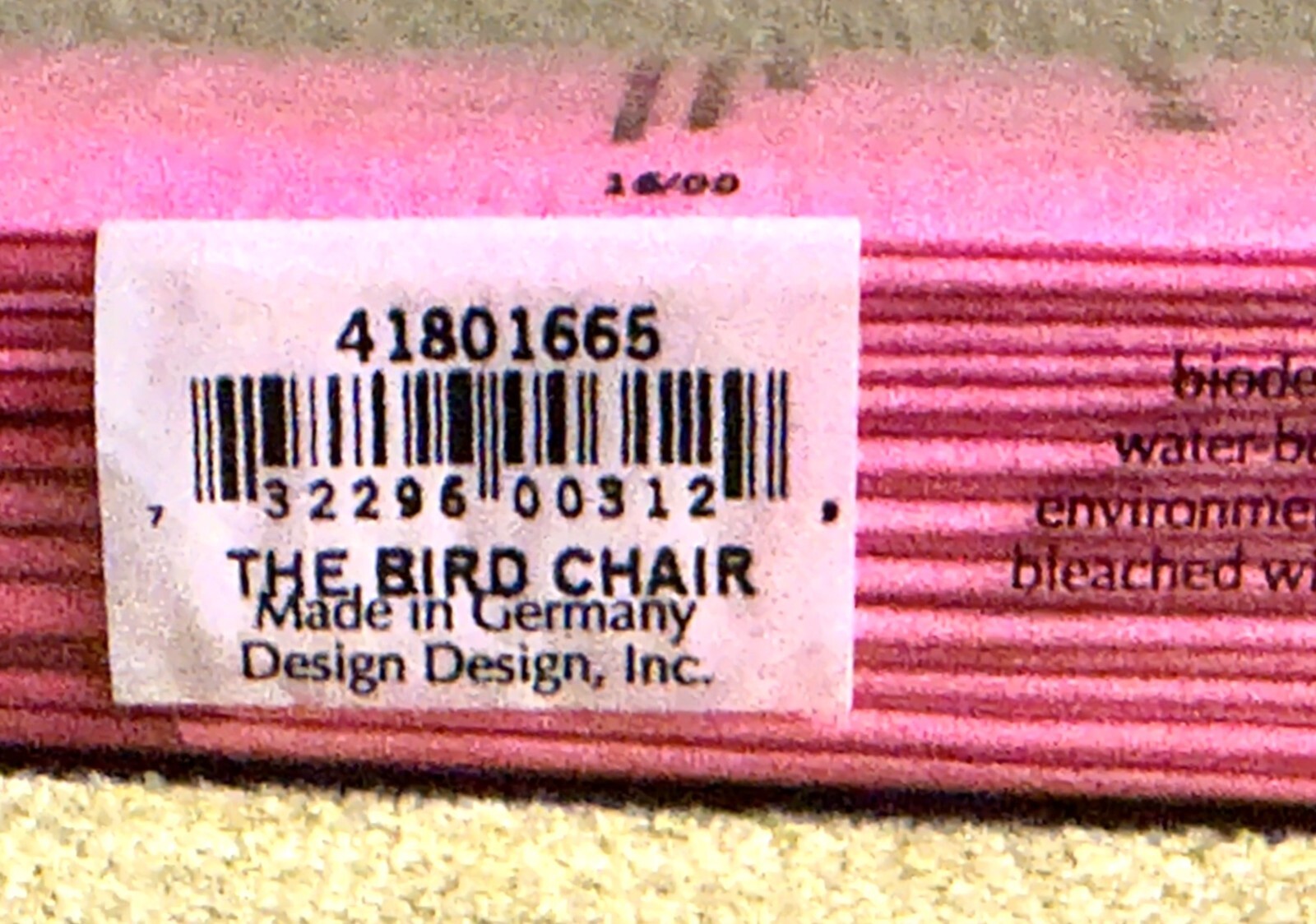 Design Design SHAG Josh Agle The Bird Chair Hankies Tissue Pack gallery