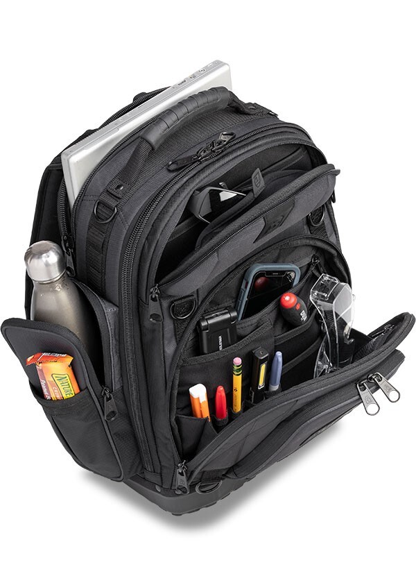 Veto Pro Pac EDC Pac LCB Carbon Every Day Carry Backpack with Base - Gray gallery