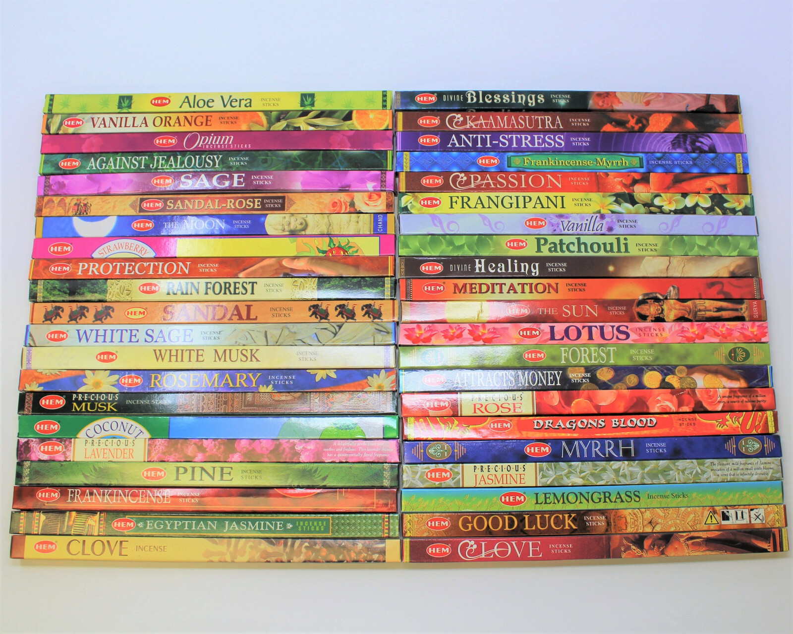 Hem Best Incense Stick Assorted Sampler 50 Packs x 8 Stick = 400 Sticks Bulk Lot gallery