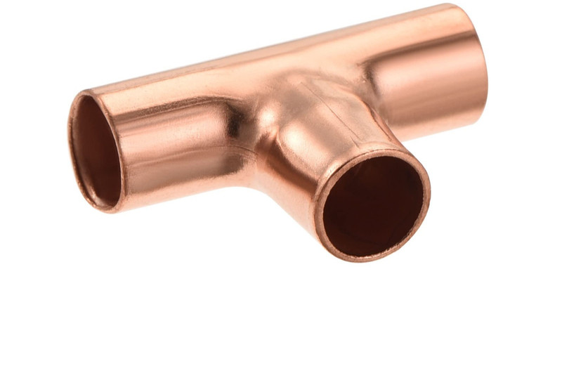20 PACK 1/4" Inch ID TEE COPPER FITTING 3 WAY WELD JOINT HVAC A/C NEW gallery