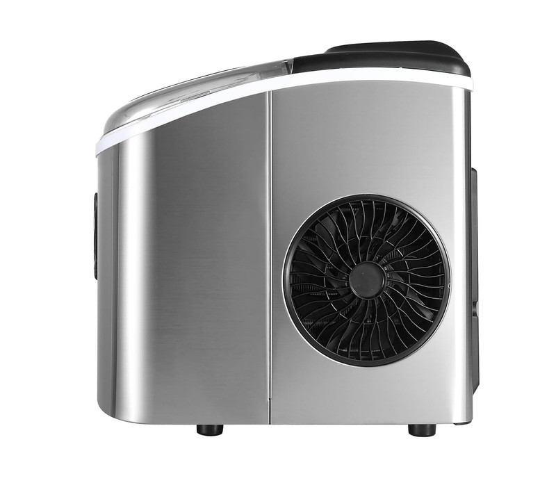 Frigidaire Portable Ice Maker Countertop Ice Machine 26lbs Stainless Steel gallery