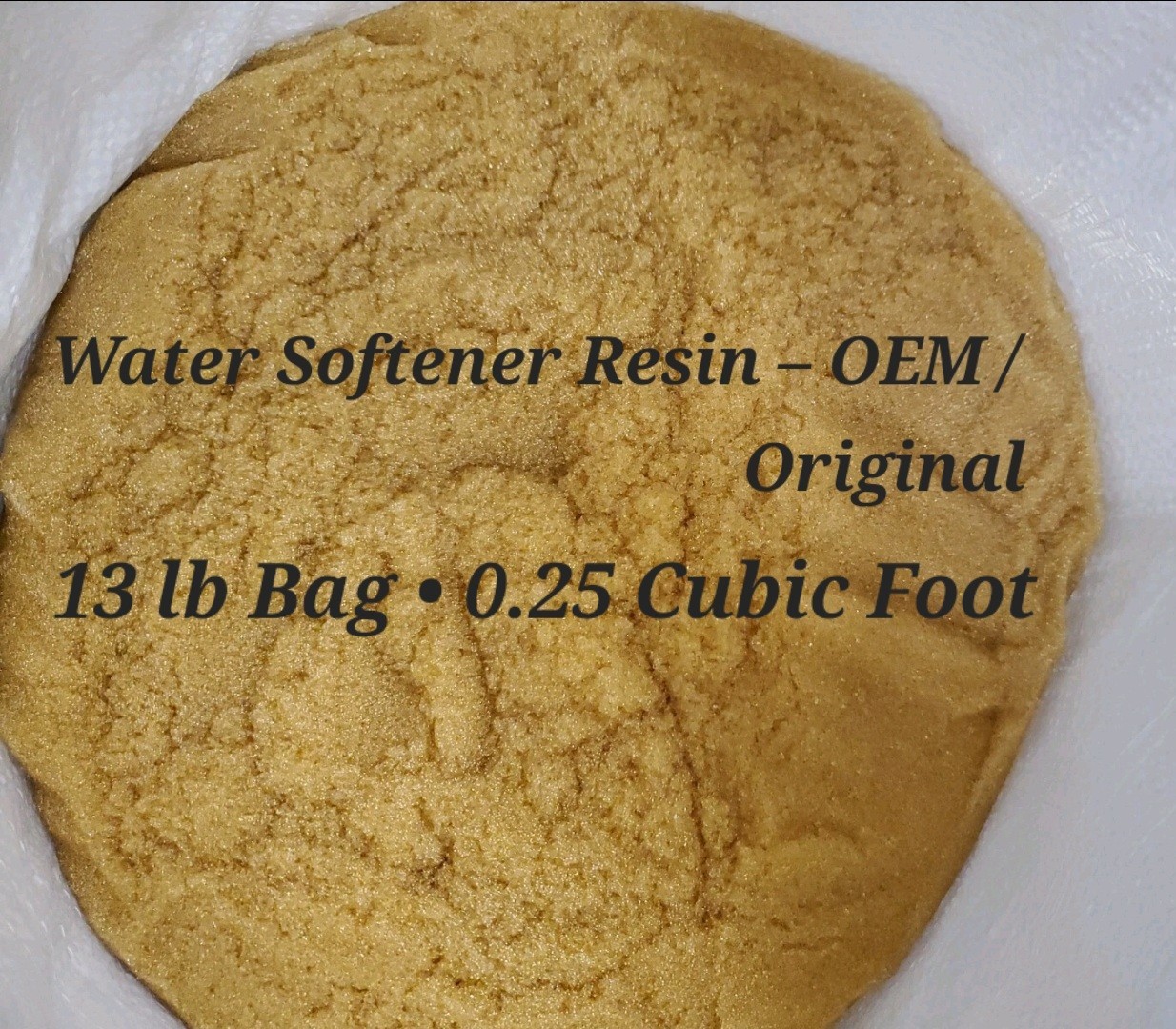 13 lb Replacement Water Softener Resin – From New Units | Fits Many Models gallery