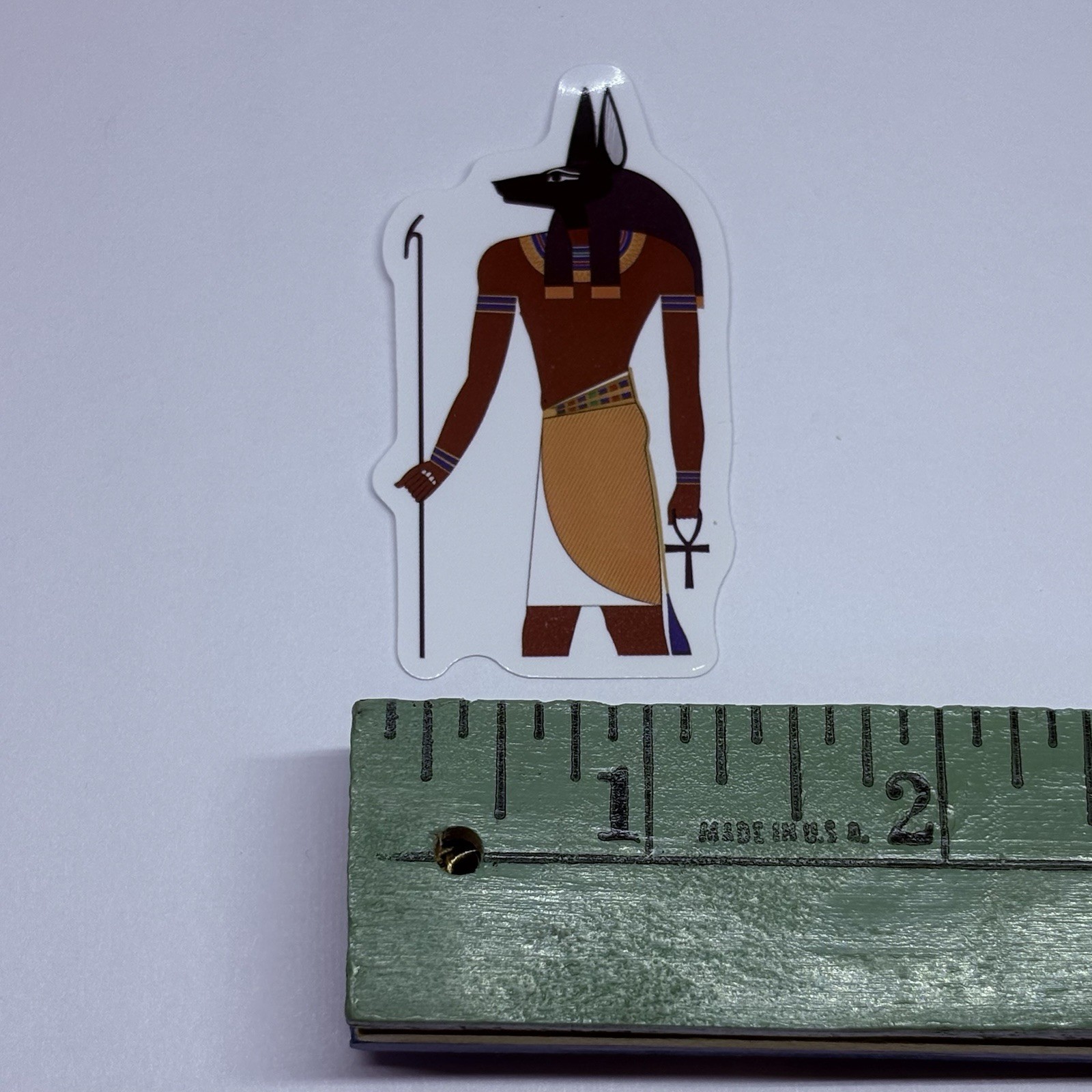 Anubis Underworld God Sticker Decal Mythical Egypt Art Vinyl Journal Decor Tc9 gallery