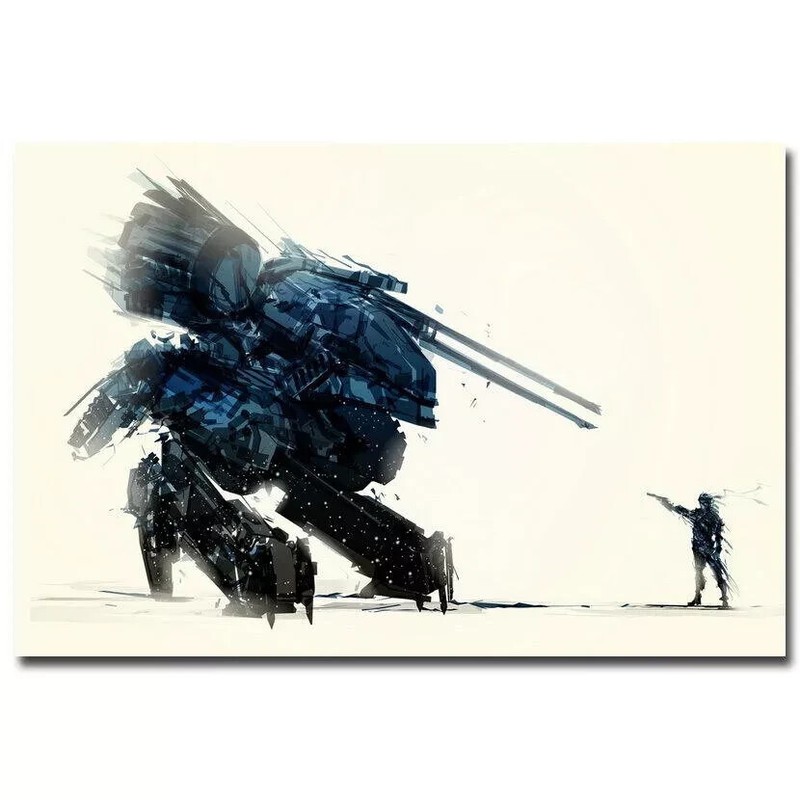 Metal Gear Solid V Game Art Snake Wall Print Poster US gallery