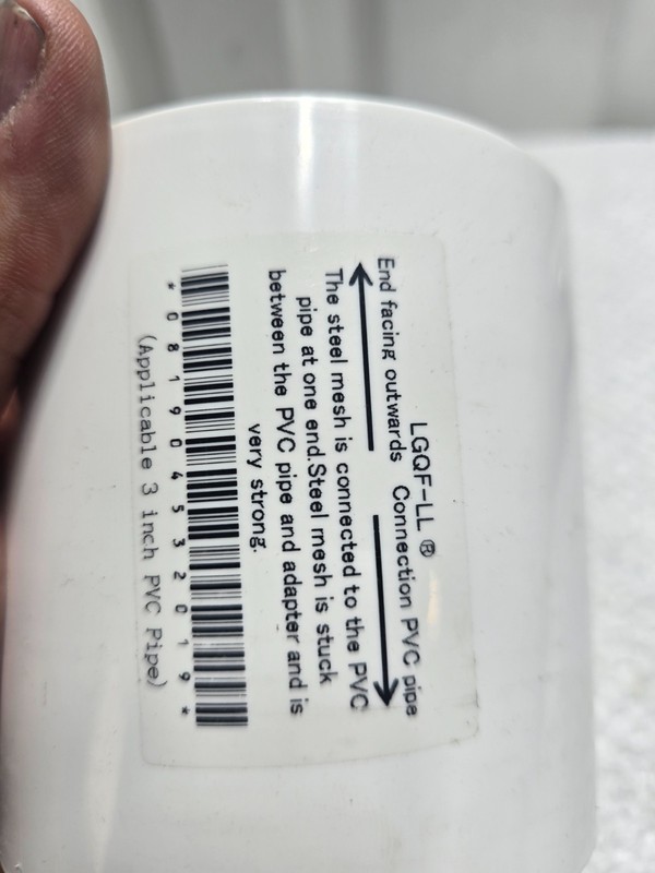 3" PVC Vent Termination Cap w/ Stainless Steel Screen for Furnace Intake Exhaust gallery