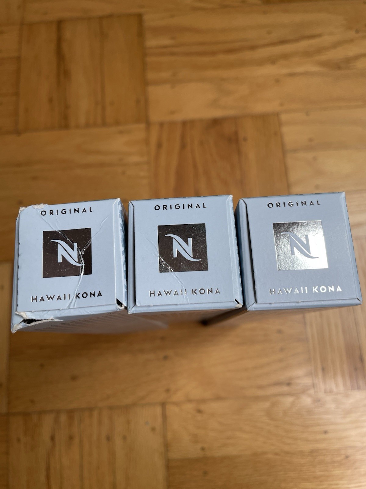 NIB Nespresso Original Line Special Reserve HAWAII KONA 3 Sleeves NEW gallery
