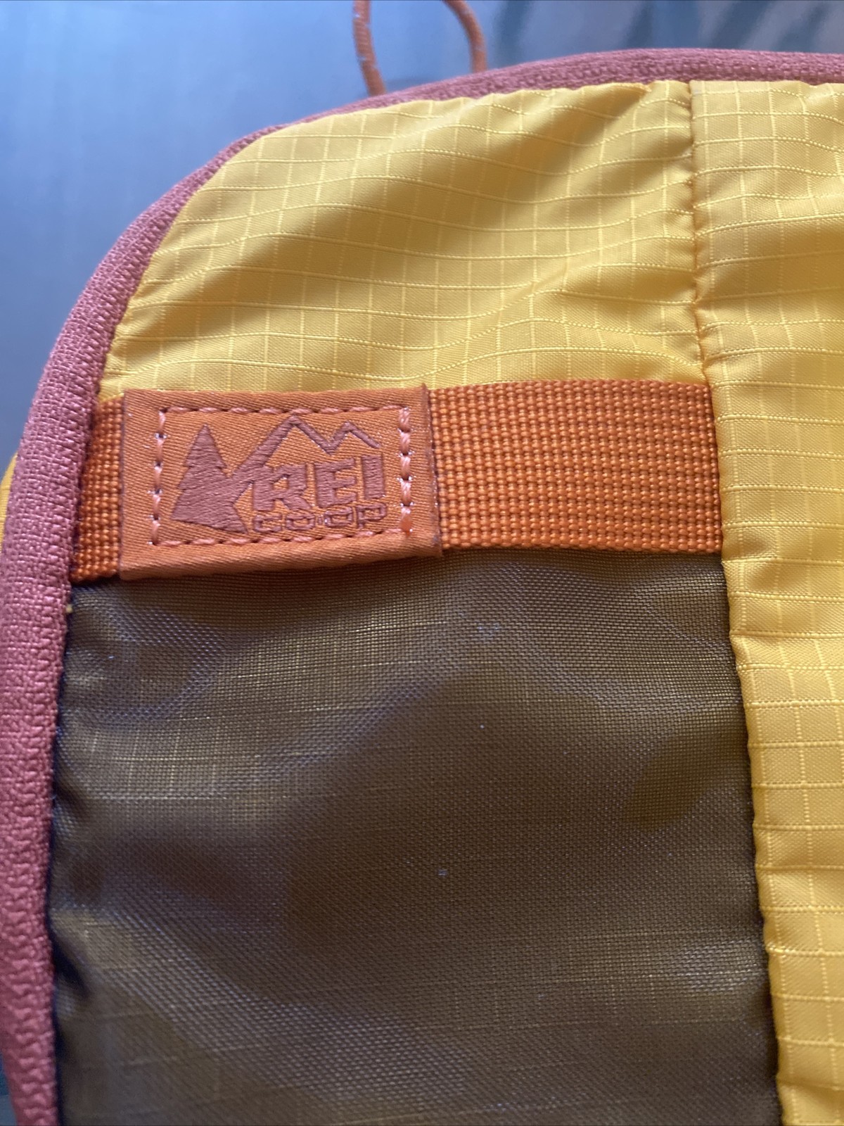 REI Small Expandable Orange Travel Bag 2