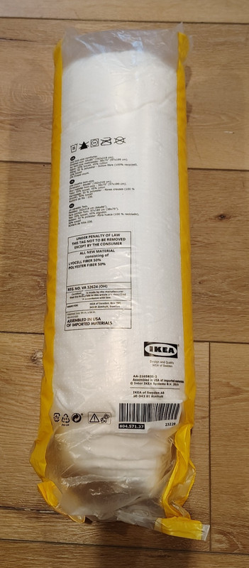 IKEA STJARNBRACKA Extra Warm Twin Duvet Insert Comforter Blanket Cover 64x86 New gallery