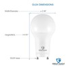60W GU24 LED Light Bulb, Non Dimmable, 3000K Soft White, UL, Twist-in 2 Prong... gallery