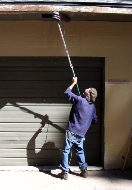 Sand Aid- Orbital Sander Attachment -Extension Pole/Handle Accessory-Pole Sander gallery