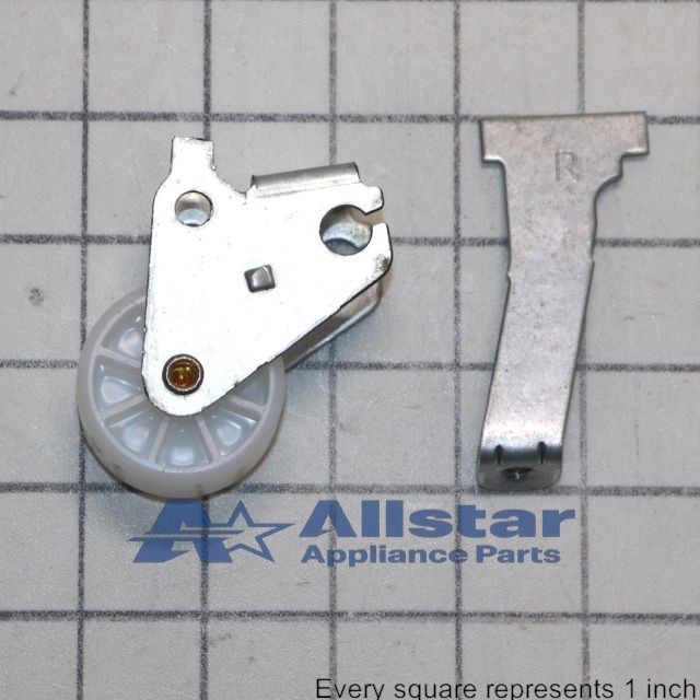 Whirlpool Refrigerator Right Front Wheel Assembly WPW10304659 gallery