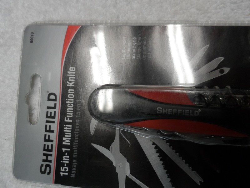 Sheffield 15-in-1 Multi Function Knife NIP - Part # 60010 gallery