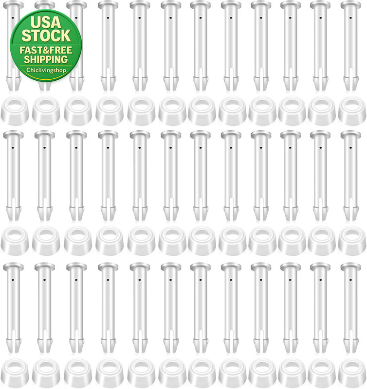 36 Pcs Plastic Pool Joint Pins Seals Compatible Intex 13-24 FT Metal Frame gallery