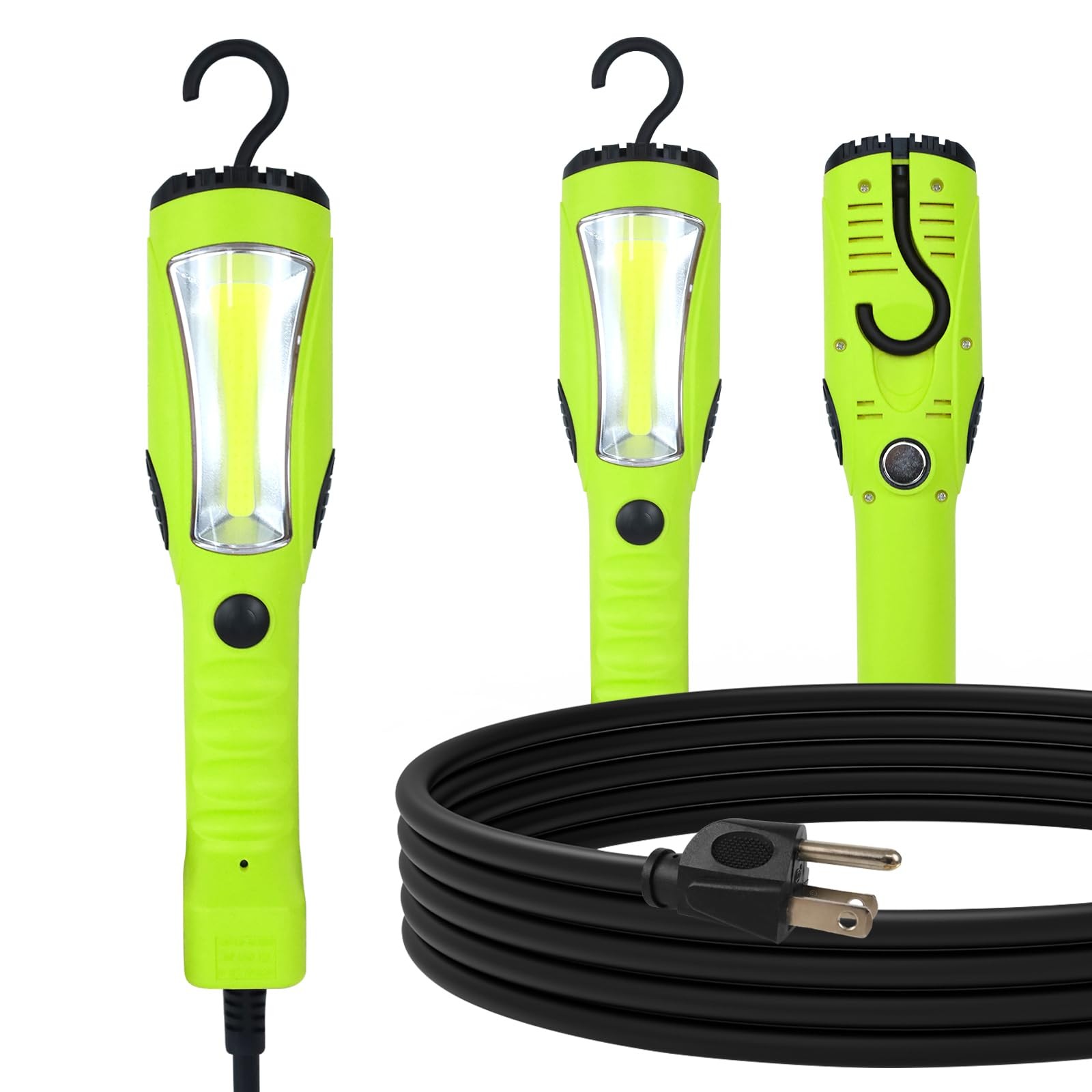 15 Ft LED Work Light, 1200 Lumen COB LED Trouble Light - 16 Gauge SJTW Indoor... gallery