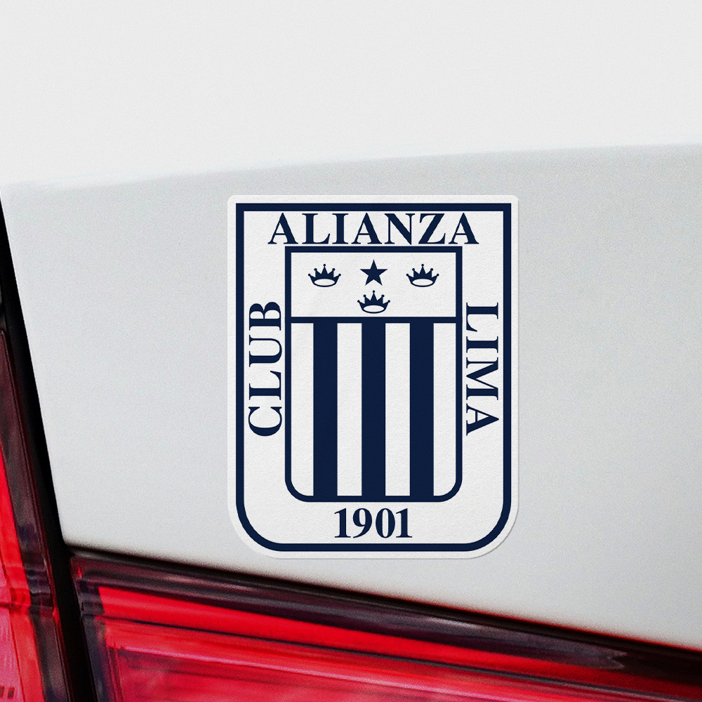 (4 Pack) Alianza Lima Peru Vinyl Sticker Decal Calcomania Soccer Aliancistas gallery