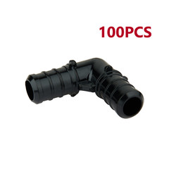 EFIELD 100PCS 1/2″ Pex Poly PPSU Barb Crimp Elbow-NSF, cUPC (Lead Free)