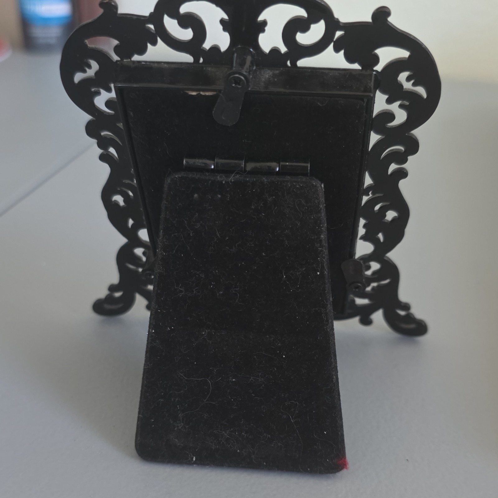 Ornate Black Victorian Style Plastic Photo Frame, Rectangular, 5 x 7 in gallery