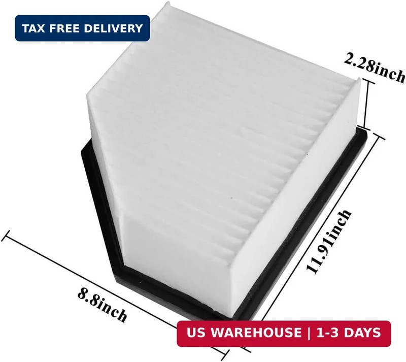 165466RA0A Engine Air Filter Compatible with Nissan Rogue SL SV 2021 2022 2023 U gallery