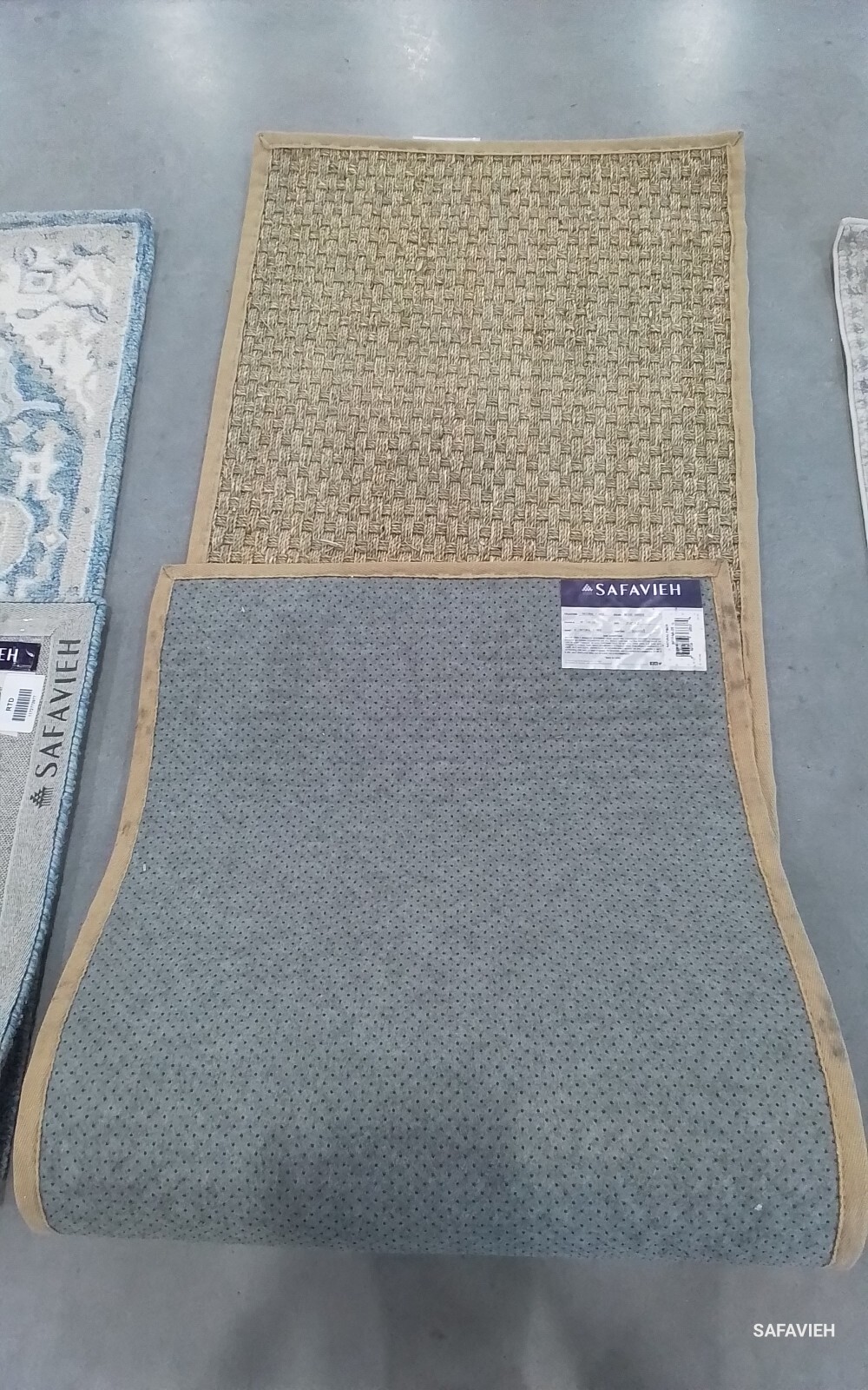 NATURAL / BEIGE 2'-6" x 8'-0" Back Stain Rug, Reduced Price 1172772979 NF114A-28 gallery