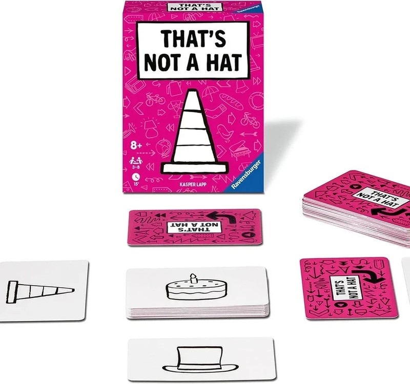 That'S Not a Hat - Fun Bluffing & Memory Party Game for All Ages Components US * gallery