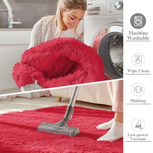 5x8 Machine Washable Large Area Rugs for Living Room, Bedroom, Soft Fluffy gallery