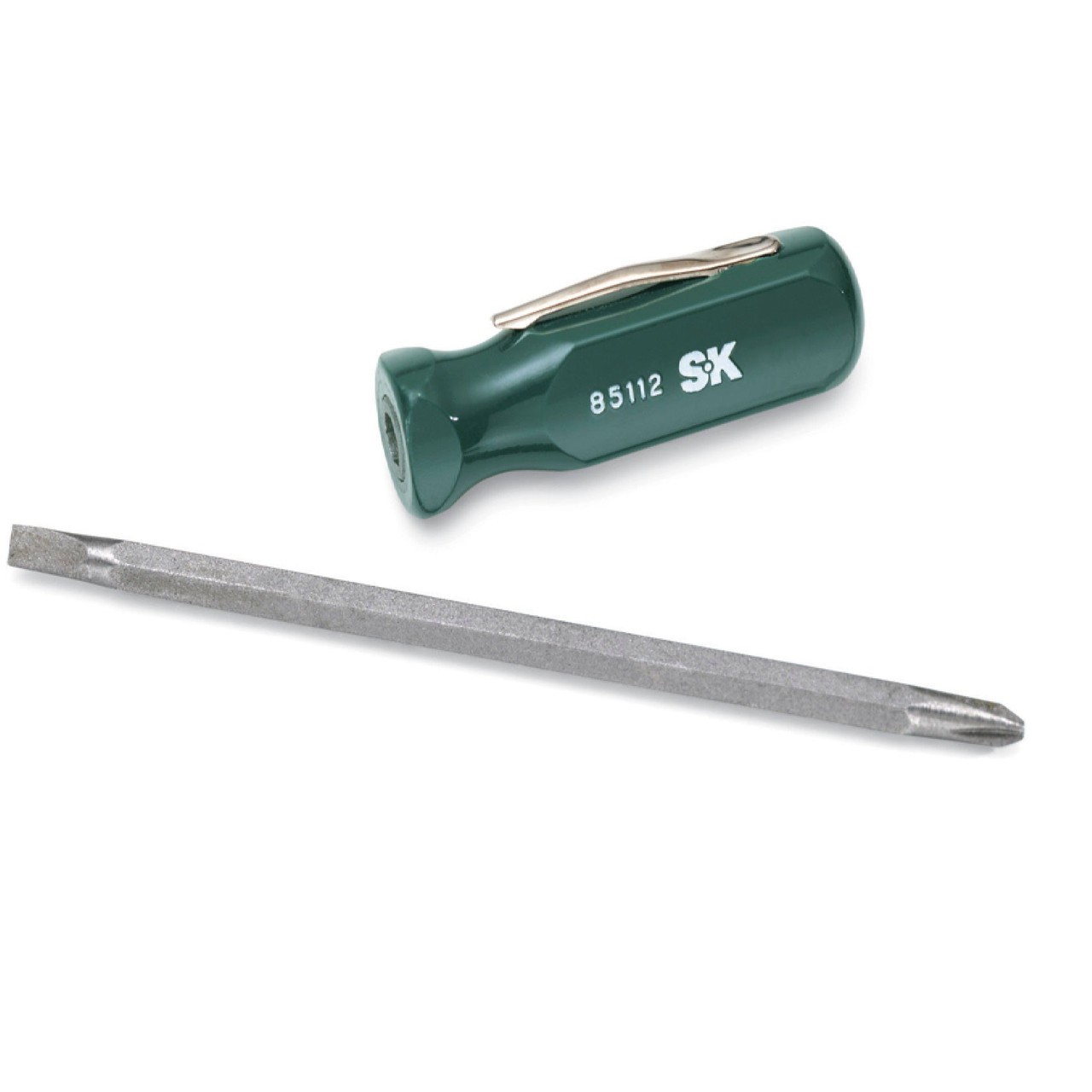 SK Tools 85112 Screwdriver, 2in1 SureGrip Pocket Screwdriver gallery